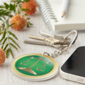 Justizwesen | Recht Schlüsselanhänger (Vorderseite rechts)