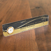 Justizwesen | Rechtsanwalt | Rechtsabteilung Namensplakette (Seite)