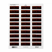 Justizwesen | Rücksendeadresse (Vorne)