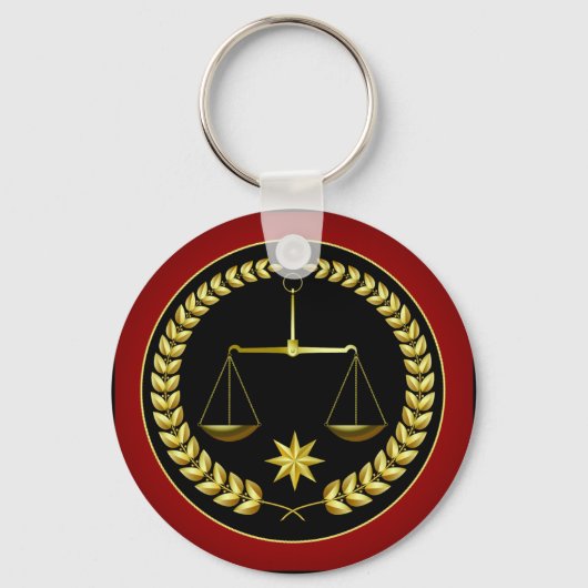 Justizwesen Schlüsselanhänger (Vorderseite)
