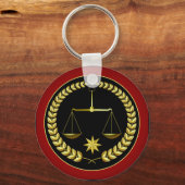 Justizwesen Schlüsselanhänger (Vorderseite)