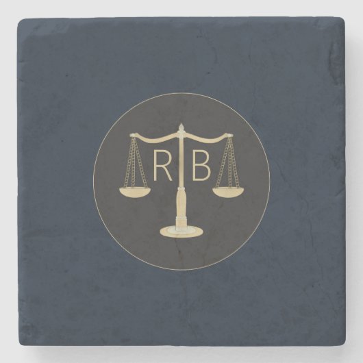 Justizwesen Steinuntersetzer (Vorderseite)