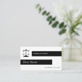 Justizwesen Visitenkarte (Stehend Vorderseite)