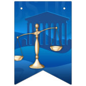 Justizwesen Wimpelkette (Zweite Fahne)