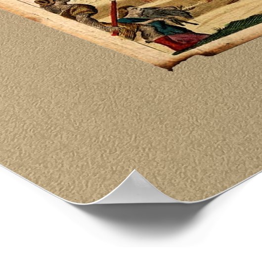 Justus Danckerts Old World Map Poster Print (Ecke)