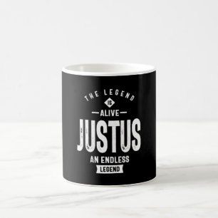 Justus Personalisiert Name Geburtstagsgeschenk Kaffeetasse