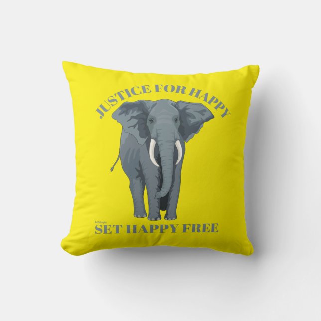 JUSTZ FÜR GLÜCKLICH, SET GLÜCKLICH FREI KISSEN (Vorderseite)