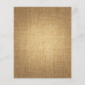 Jute Hintergrund Vorlage Flyer (Hinten)