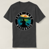 Jute Lake Wisconsin Canoeing T-Shirt (Design vorne)