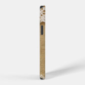 Jute mit Spitze iPhone Hülle (Rechte Seite)