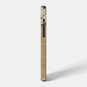 Jute mit Spitze iPhone Hülle (Linke Seite)