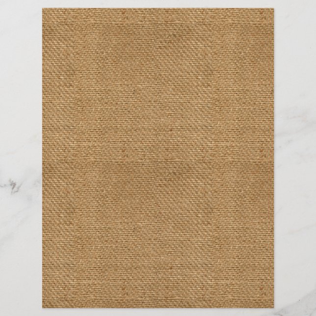 Jute-Stoff (Vorderseite)