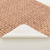 Jute Tasche Sack beige Farbe braun Sherpadecke (3/4)