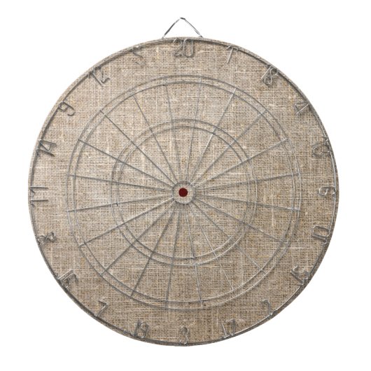 Jute Textile Dartscheibe (vorne)