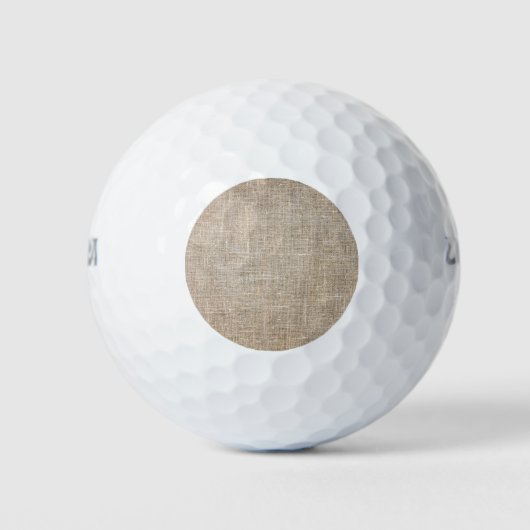 Jute Textile Golfball (Vorderseite)