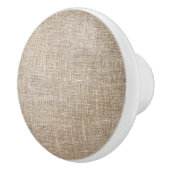 Jute Textile Keramikknauf (Rechts)