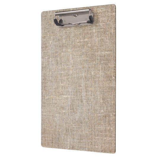 Jute Textile Klemmbrett (Links)