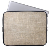 Jute Textile Laptopschutzhülle (Vorderseite)