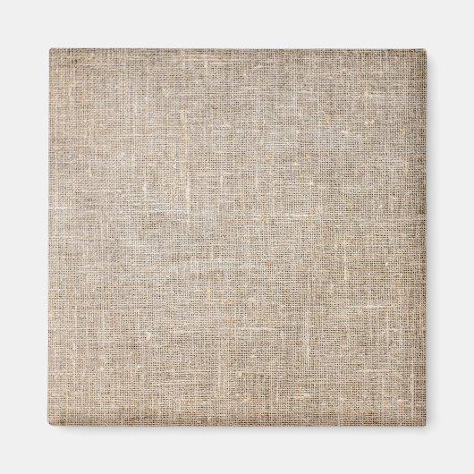 Jute Textile Magnet (Vorne)