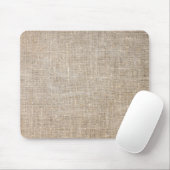 Jute Textile Mousepad (Mit Mouse)