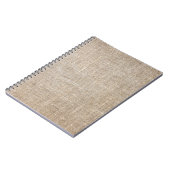 Jute Textile Notizblock (Linke Seite)