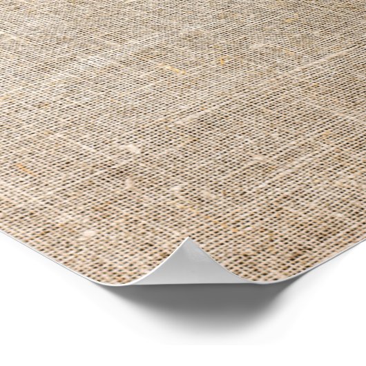 Jute Textile Poster (Ecke)