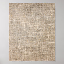 Jute Textile Poster