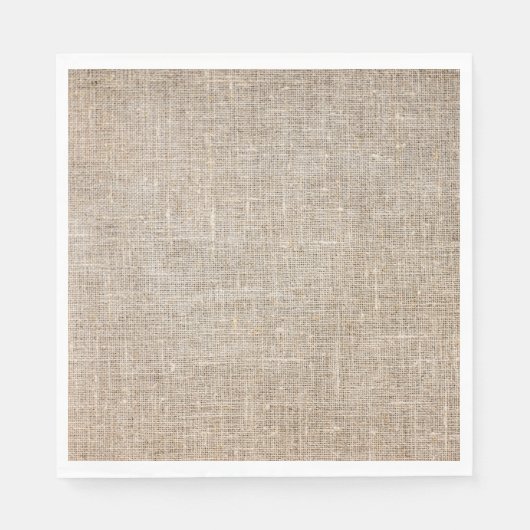 Jute Textile Serviette (Vorderseite)