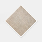 Jute Textile Serviette (Ecke)