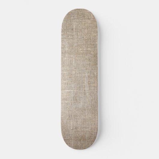 Jute Textile Skateboard (Vorderseite)
