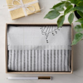 Jute-Ticking-Kleidermodell Feen-Gewebe Seidenpapier (Geschenk)