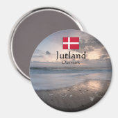 Jutland Dänemark Magnet (Vorderseite/Rückseite)