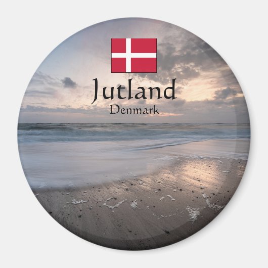 Jutland Dänemark Magnet (Vorne)