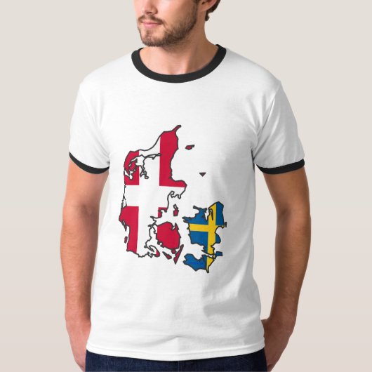 Jütland das Herz von Dänemark T-Shirt (Vorderseite)