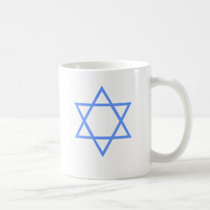 JUUDISCHER DAVIDSTERN KAFFEETASSE