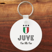 Juve Black Schlüsselanhänger (Vorderseite)