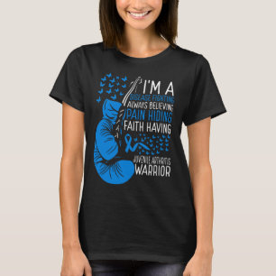 Juvenile Arthritis Warrior Awareness Ribbon T-Shirt