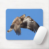 Juvenile Bald Adler im Flug Mousepad (Mit Mouse)