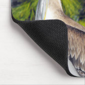Juvenile Brown Pelican Mousepad (Ecke)