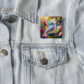 Juvenile Creush Feather Dove Fantasy Bird Button (Beispiel)