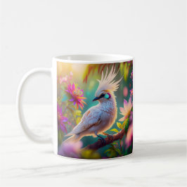 Juvenile Creush Feather Dove Fantasy Bird Kaffeetasse