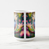 Juvenile Creush Feather Dove Fantasy Bird Kaffeetasse (Mittel)