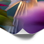 Juvenile Creush Feather Dove Fantasy Bird Poster (Ecke)