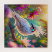 Juvenile Creush Feather Dove Fantasy Bird Puzzle (Horizontal)