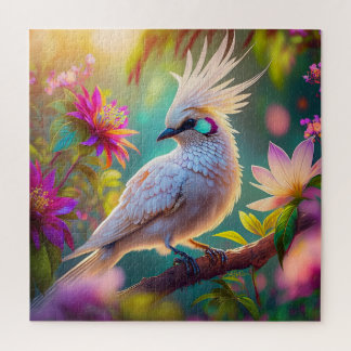 Juvenile Creush Feather Dove Fantasy Bird Puzzle
