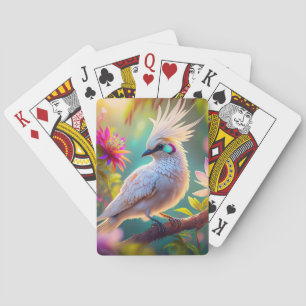 Juvenile Creush Feather Dove Fantasy Bird Spielkarten