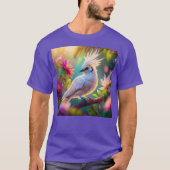 Juvenile Creush Feather Dove Fantasy Bird T-Shirt (Vorderseite)