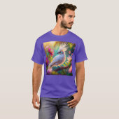Juvenile Creush Feather Dove Fantasy Bird T-Shirt (Vorne ganz)