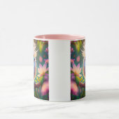 Juvenile Creush Feather Dove Fantasy Bird Tasse (Zentrum)