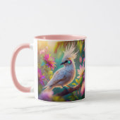 Juvenile Creush Feather Dove Fantasy Bird Tasse (Links)
